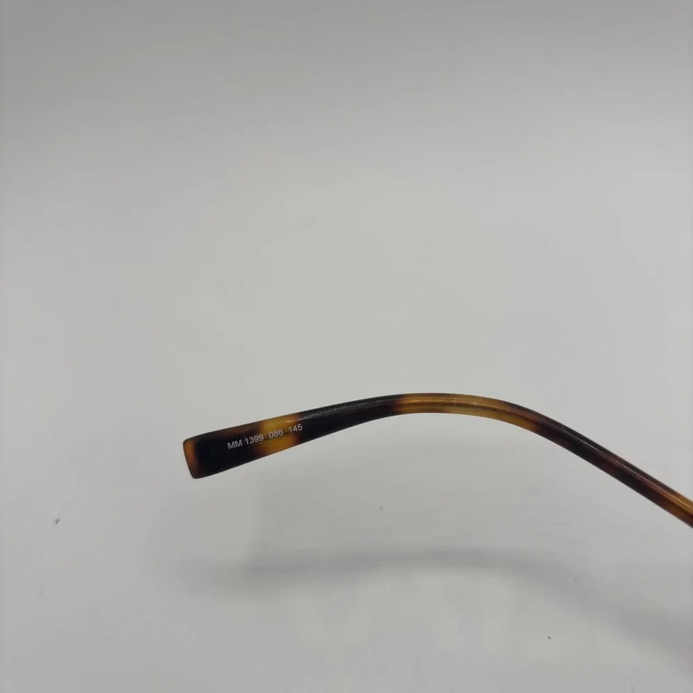 Max Mara MM1399 Womens Plastic Eyeglass Frame 086 Dark Havana 51-16-145mm #428